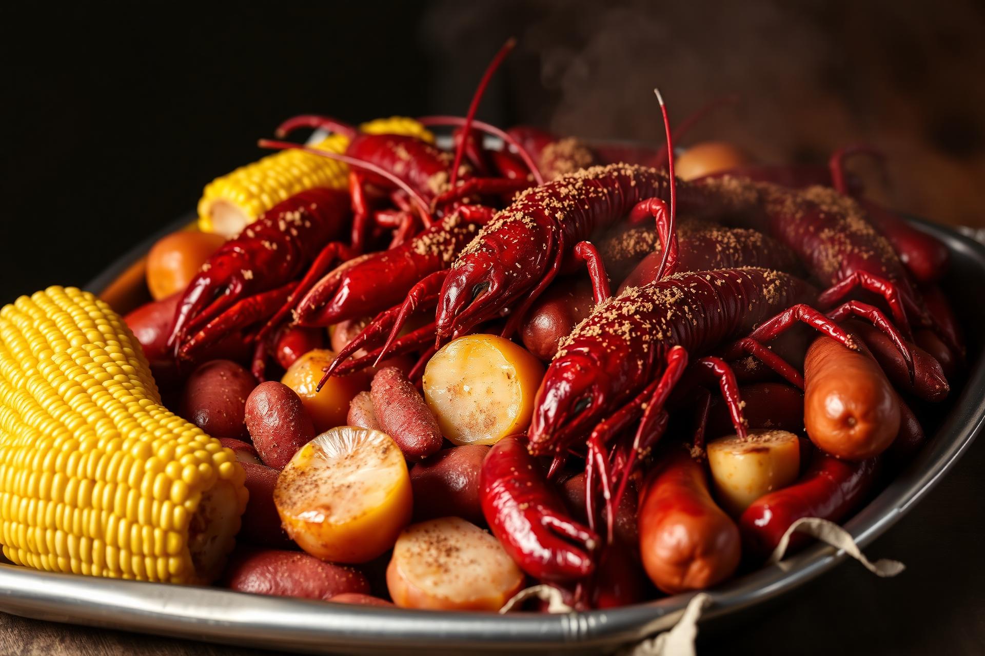 Live & Boiled Crawfish